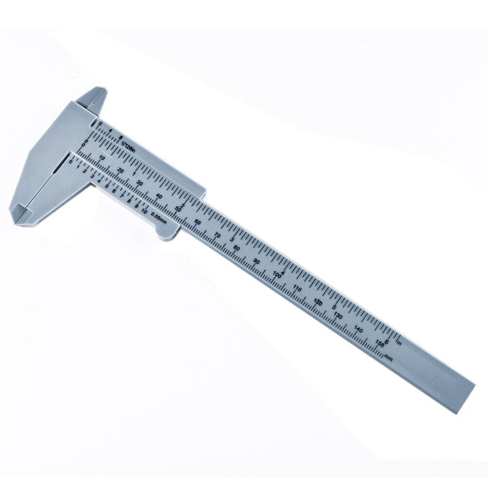 150mm Plastic Eyebrow Measuring Caliper Ruler Permanent Makeup Tattoo Tool