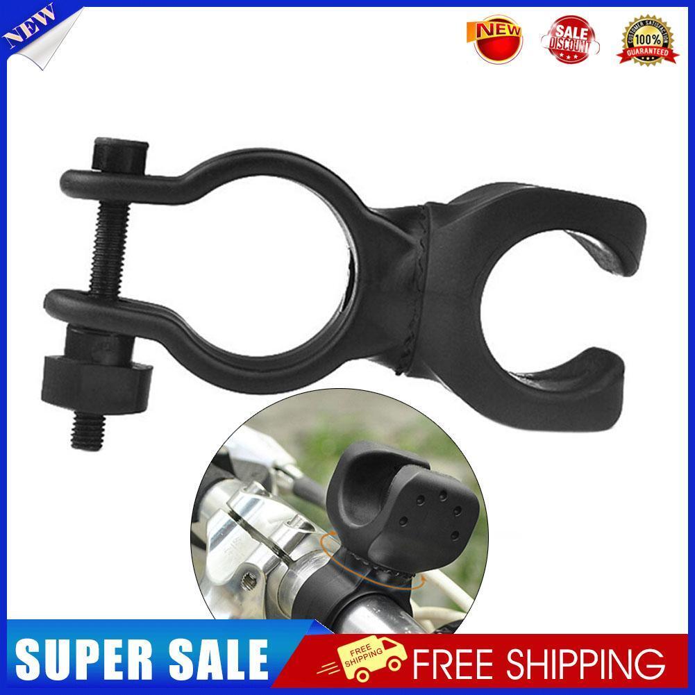 360 Degree Rotary Bycicle Clip Holder Bracket for Flashlight Torch Lamp