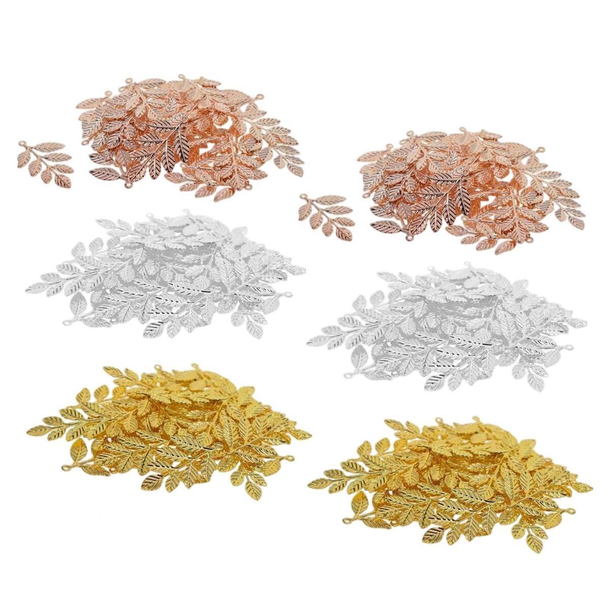 180pcs   Branches Pendants Necklace Ornament Jewelry Findings
