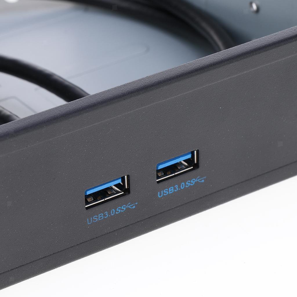 20-pin Header Faceplate to 2-port  ???c USB 3.0  with 2 Ports
