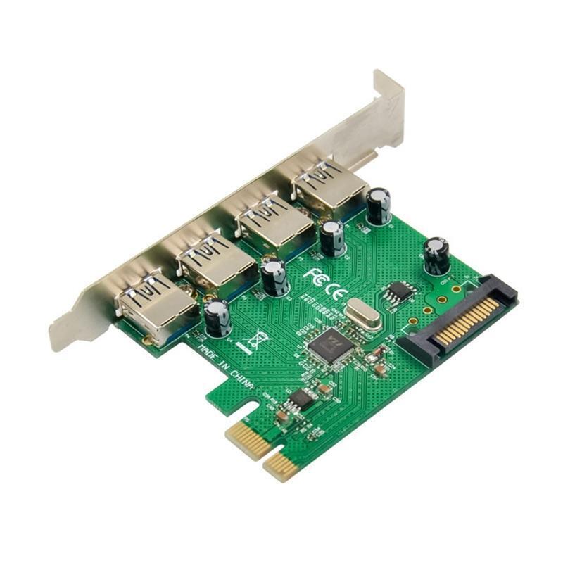 PCI E VL805 Four-Port USB 3.0 Super High-Speed Thermal Control Expansion Card