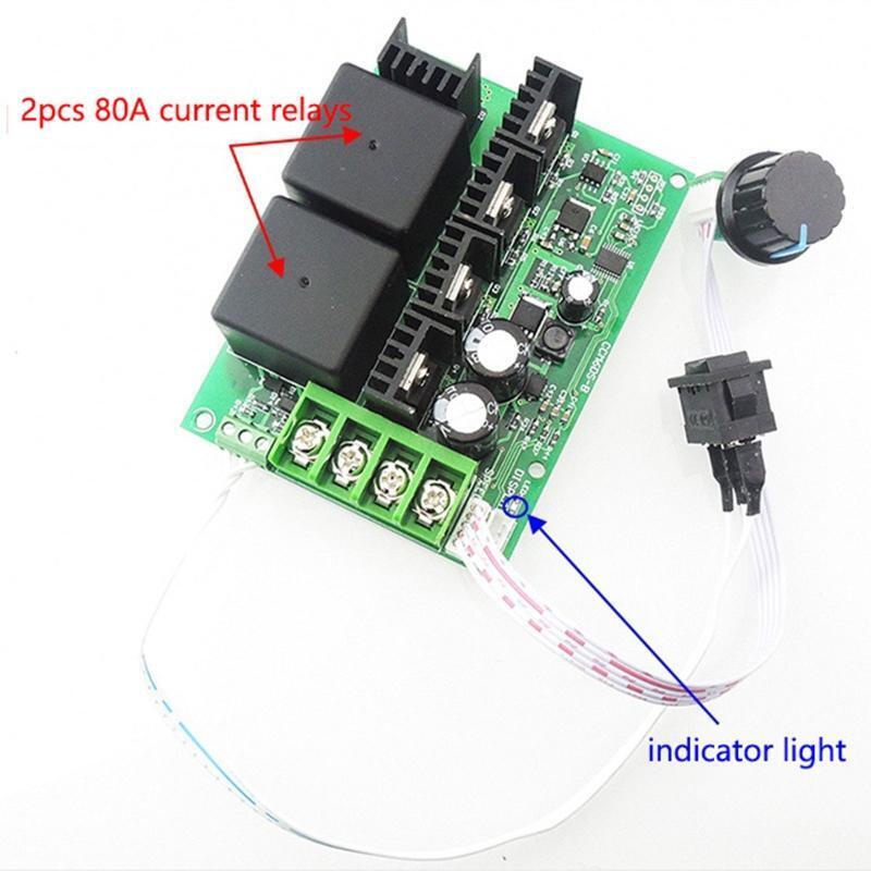 PWM DC Motor Speed Governor DC10-60V 30A 12V24V36V Brush Motor Speed Controller