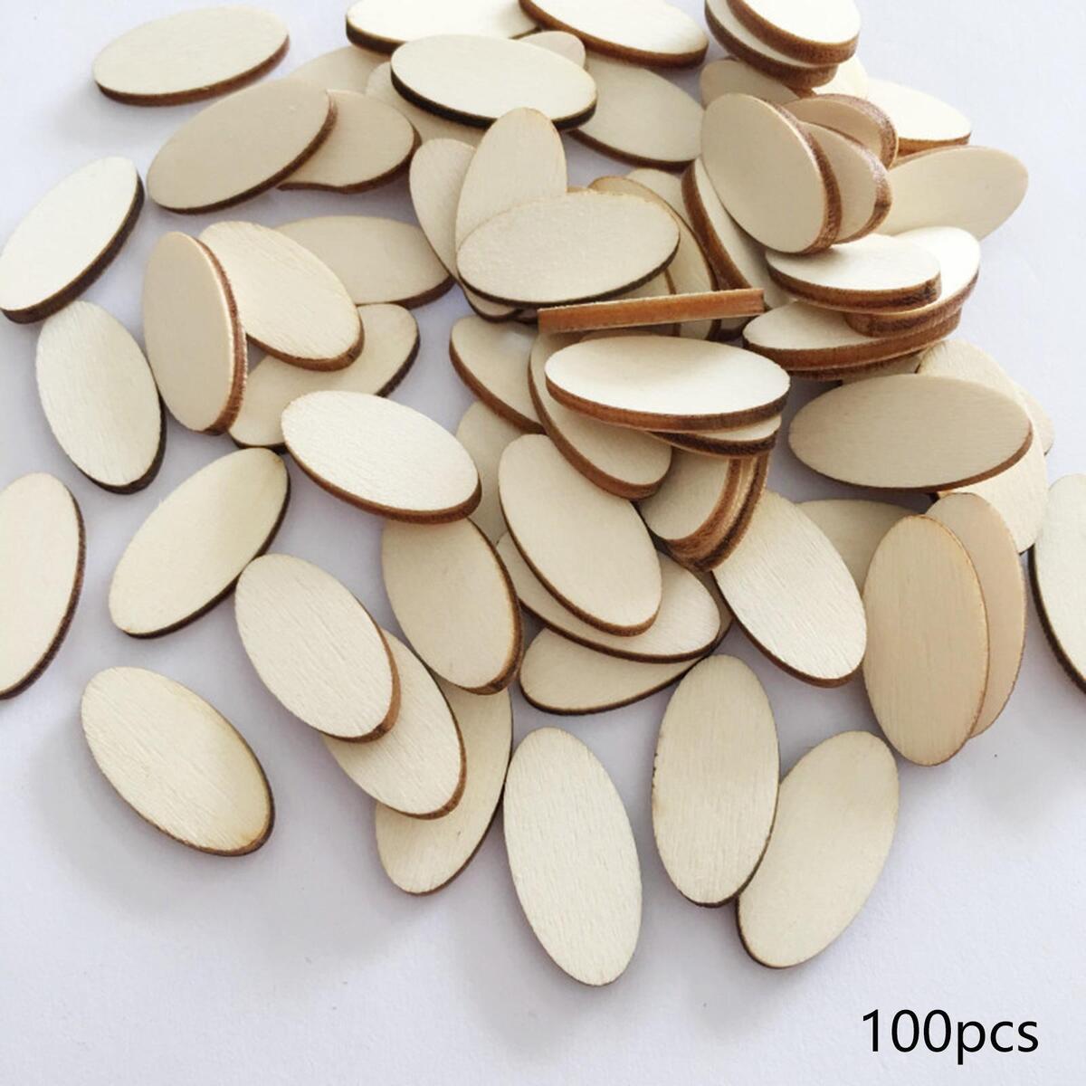 100 * Rustic   Wooden Craft Embellishments Cutout   Wedding