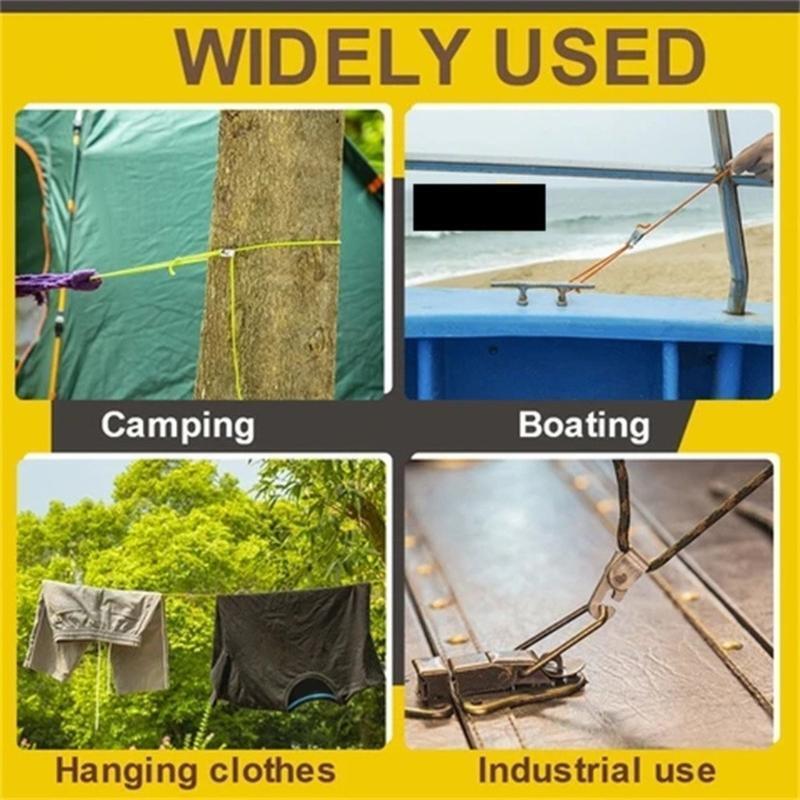 4 Pcs/bag Mini Multi-purpose Camping Tent Hook Automatic Lock Camping Equipment
