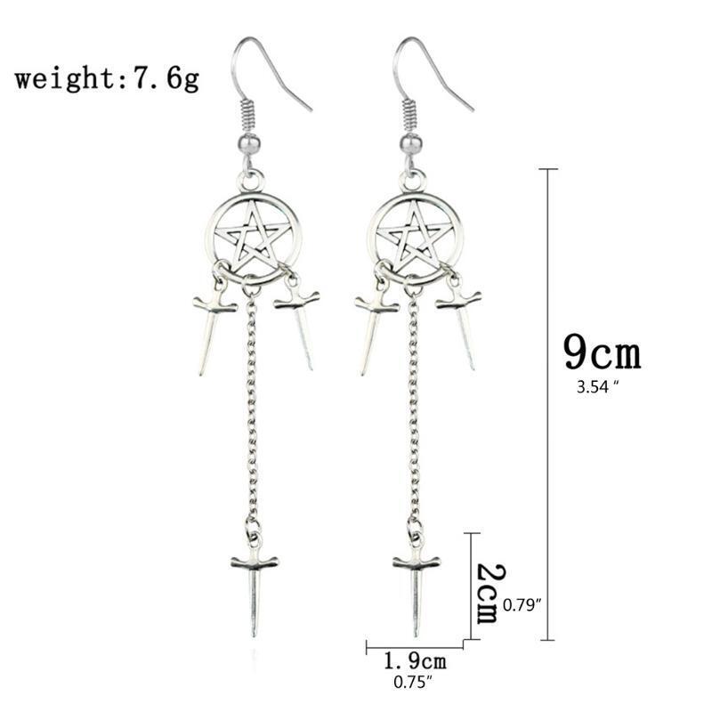 Women's Drop Dangle Earring Supernatural Power Earrings Womens Valentine Gifts