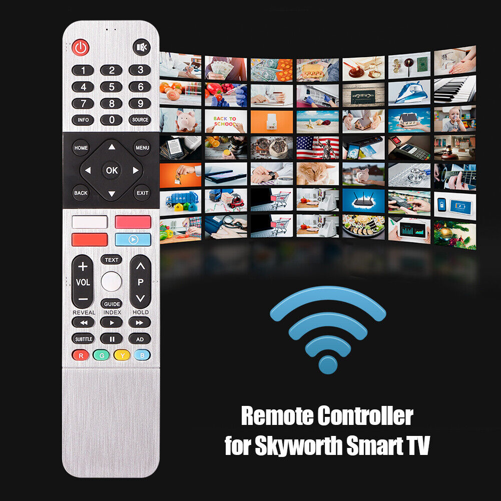 Remote Control Switch for Skyworth 539C-268901-W000 Smart TV Replacement