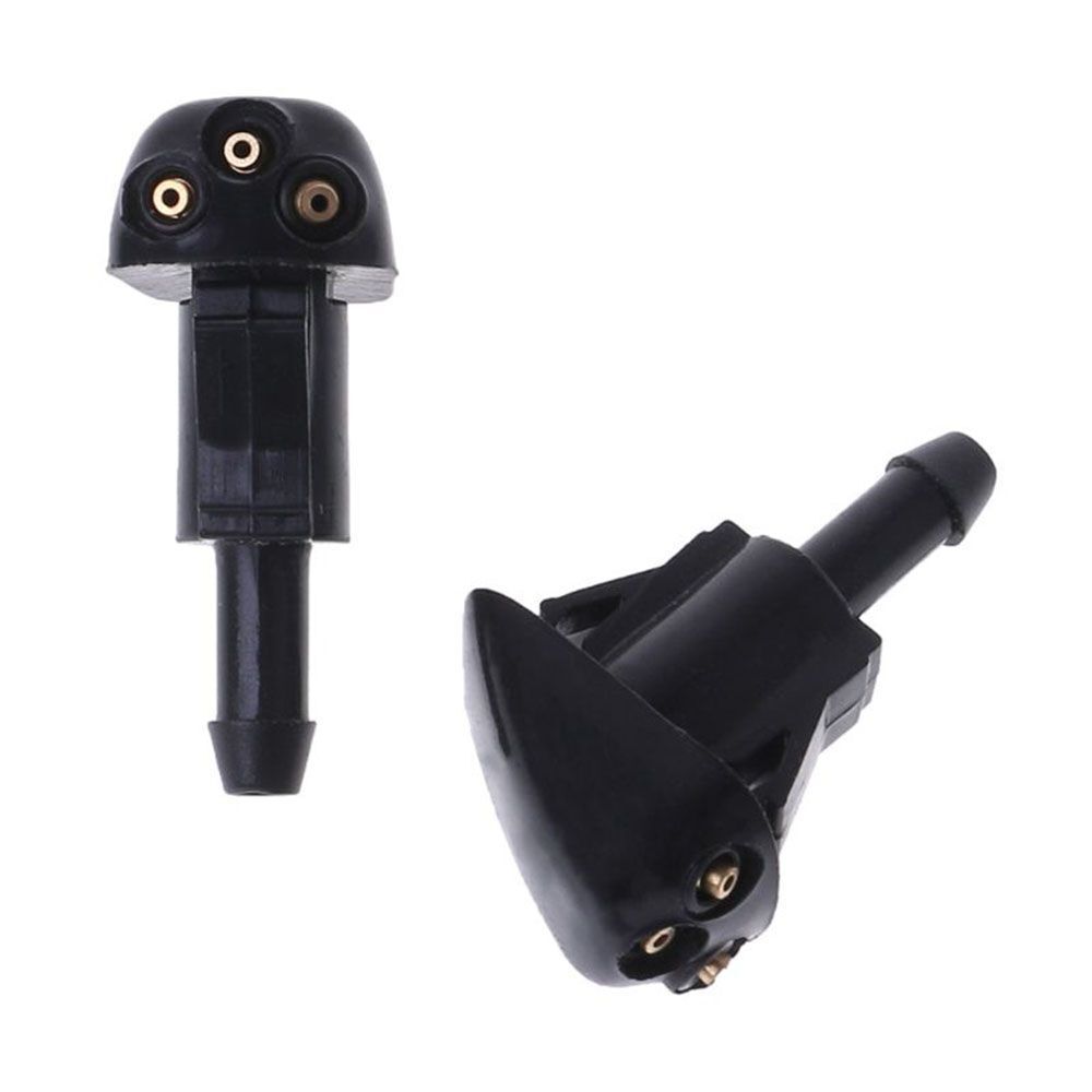 2 pcs Cleaner Mini Plastic Hood Spray Washing Nozzle Windshield Washer Wiper