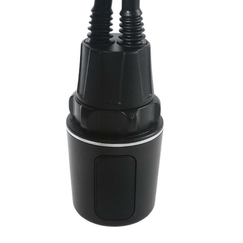 Universal 2in1 Cell Phone Cup Holder for Car SUV Truck 3.5-6.7" Mobile Phones