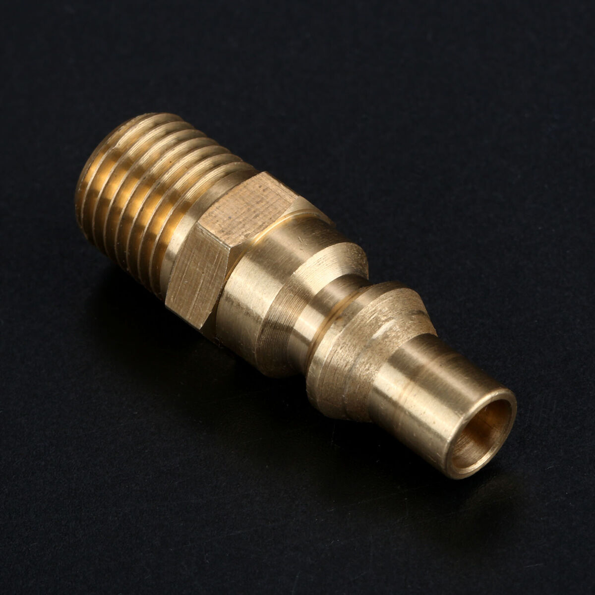 HQ Quick Connect Kit & Shutoff Valve Solid Brass For Propane/Natural Gas Systems