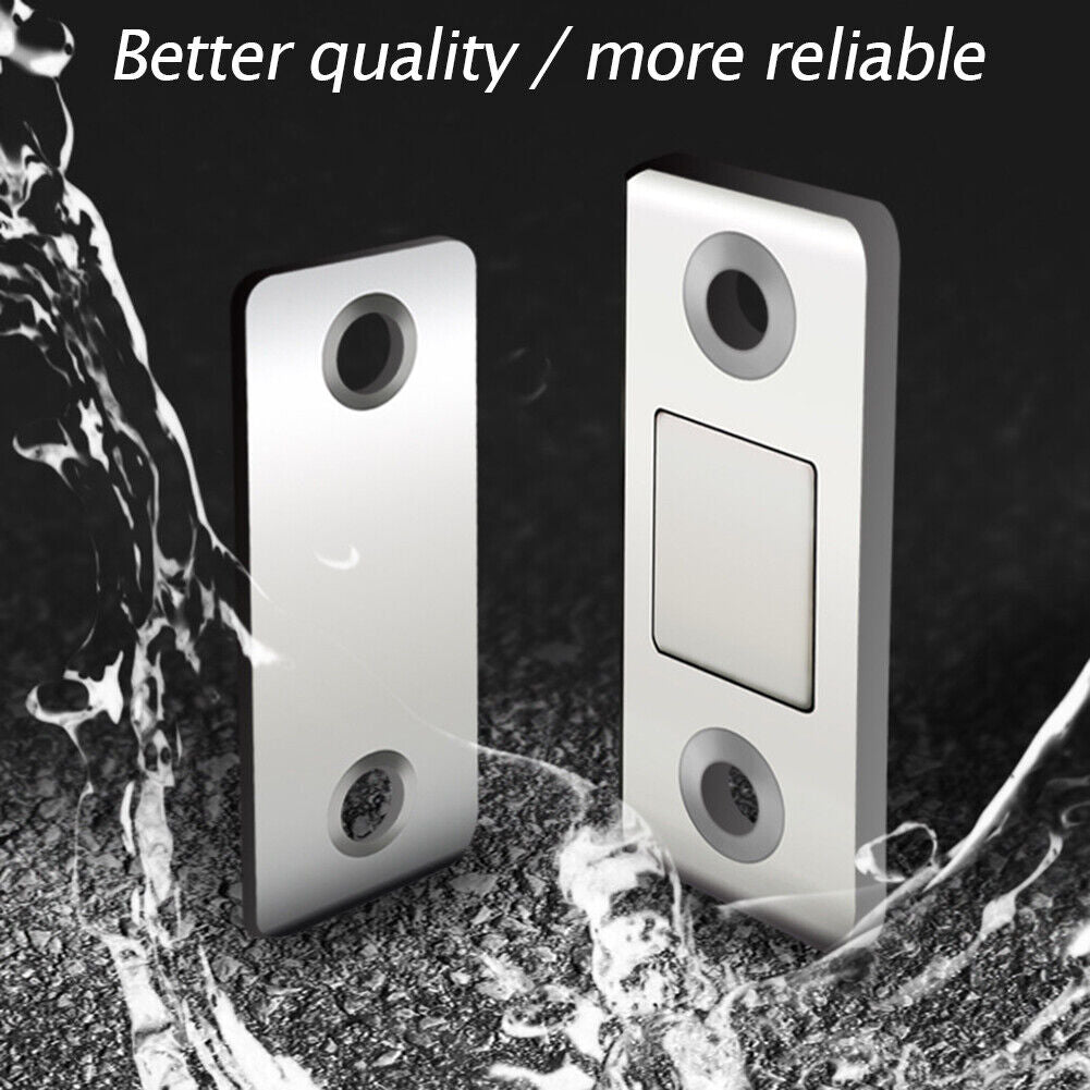 1 Set Magnetic Cabinet Catches Magnet Door Stops Concealed Closet Closer