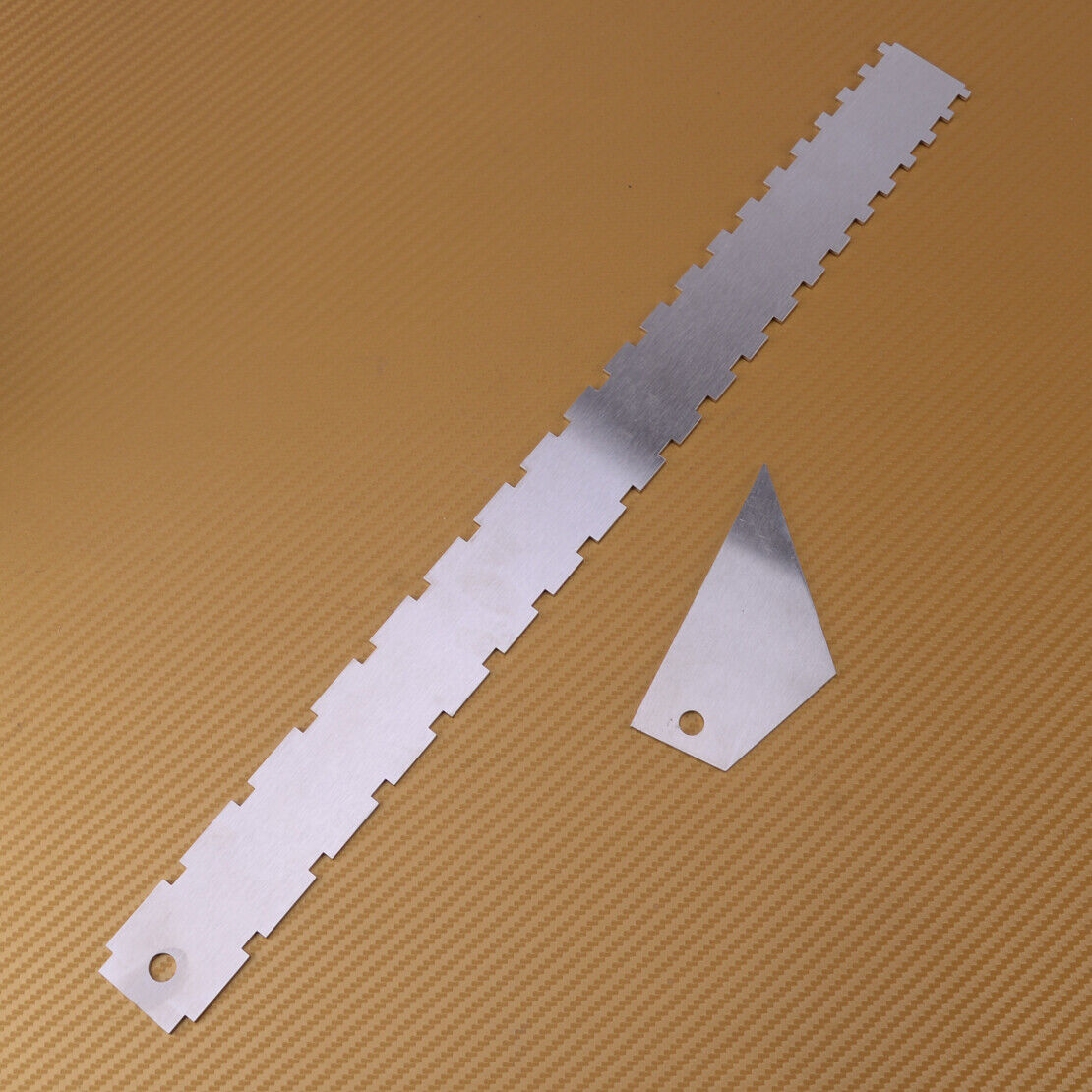 Electric Guitar Neck Notched Straight Edge Fret Rocker Luthier Measure Tool Li