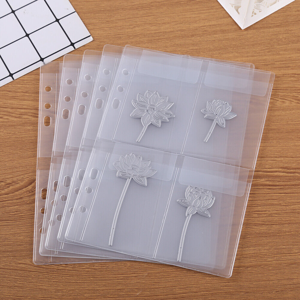 5pcs DIY Scrapbooking Cutting Die Stencil Storage Book Inner Page Cover (4)