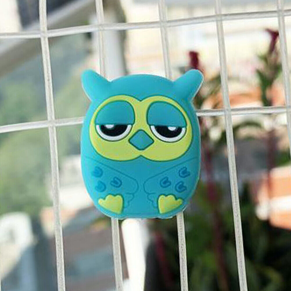 2pcs Cartoon Animal Silicone Racquet Tennis Racket Anti Shock Absorber (H)