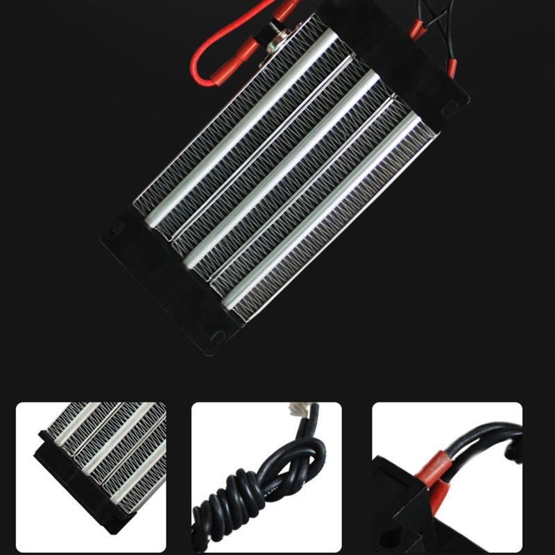 110V 1000w PTC Heating Element Insulated Ceramic Air Heater Electric Fan Heater