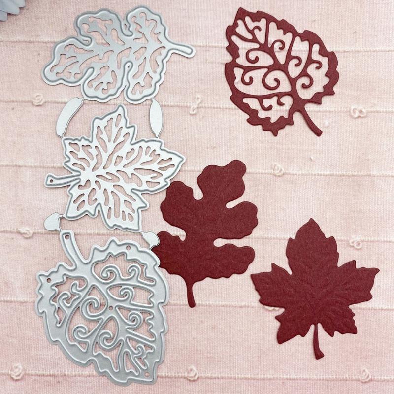 Thanksgiving Maple Leaf Carbon Steel Cutting Dies DIY Scrapbooking Photo Album