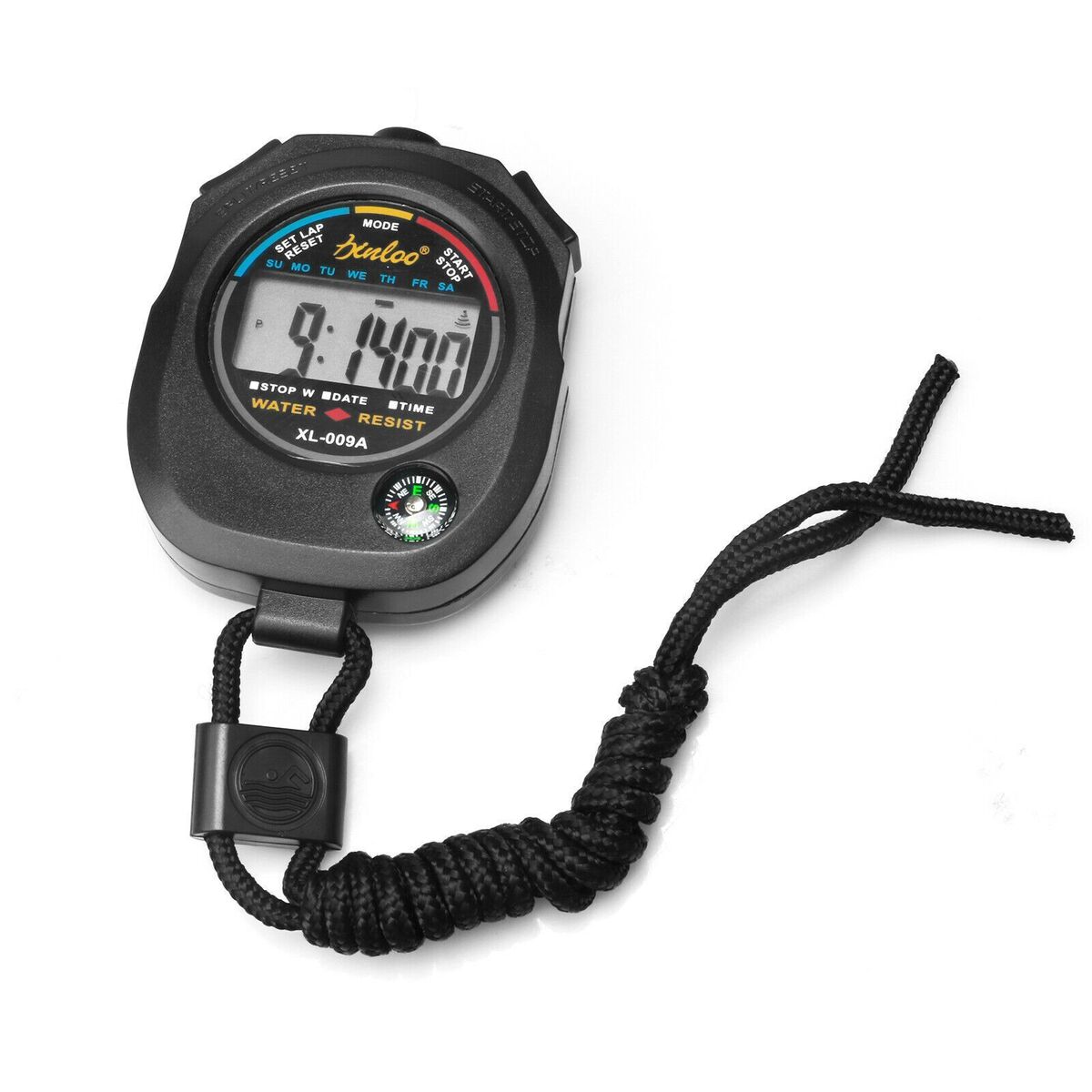 Sports Accessories Counter Timer LCD Stopwatch Chronograph Compass Digital