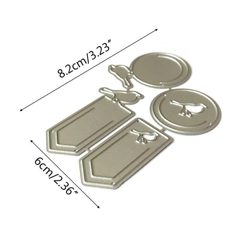 Bird Metal Cutting Dies Stencil Scrapbooking DIY Album Stamp Paper Card Emboss