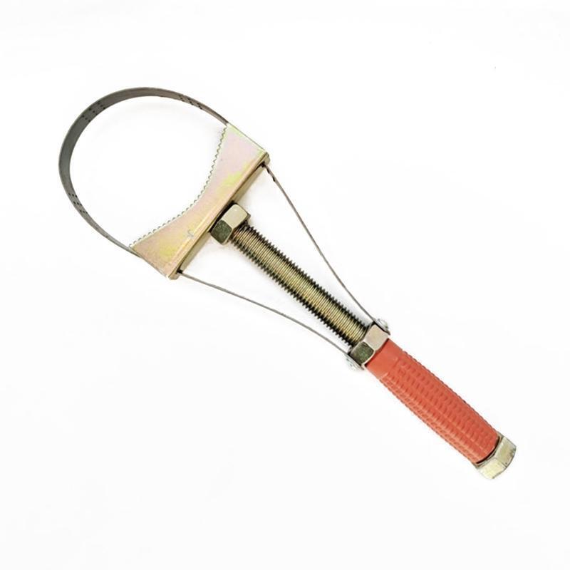 Durable 45 # Steel Adjustable 80-140mm Diameter  Oil Filter Wrench  for Pipes