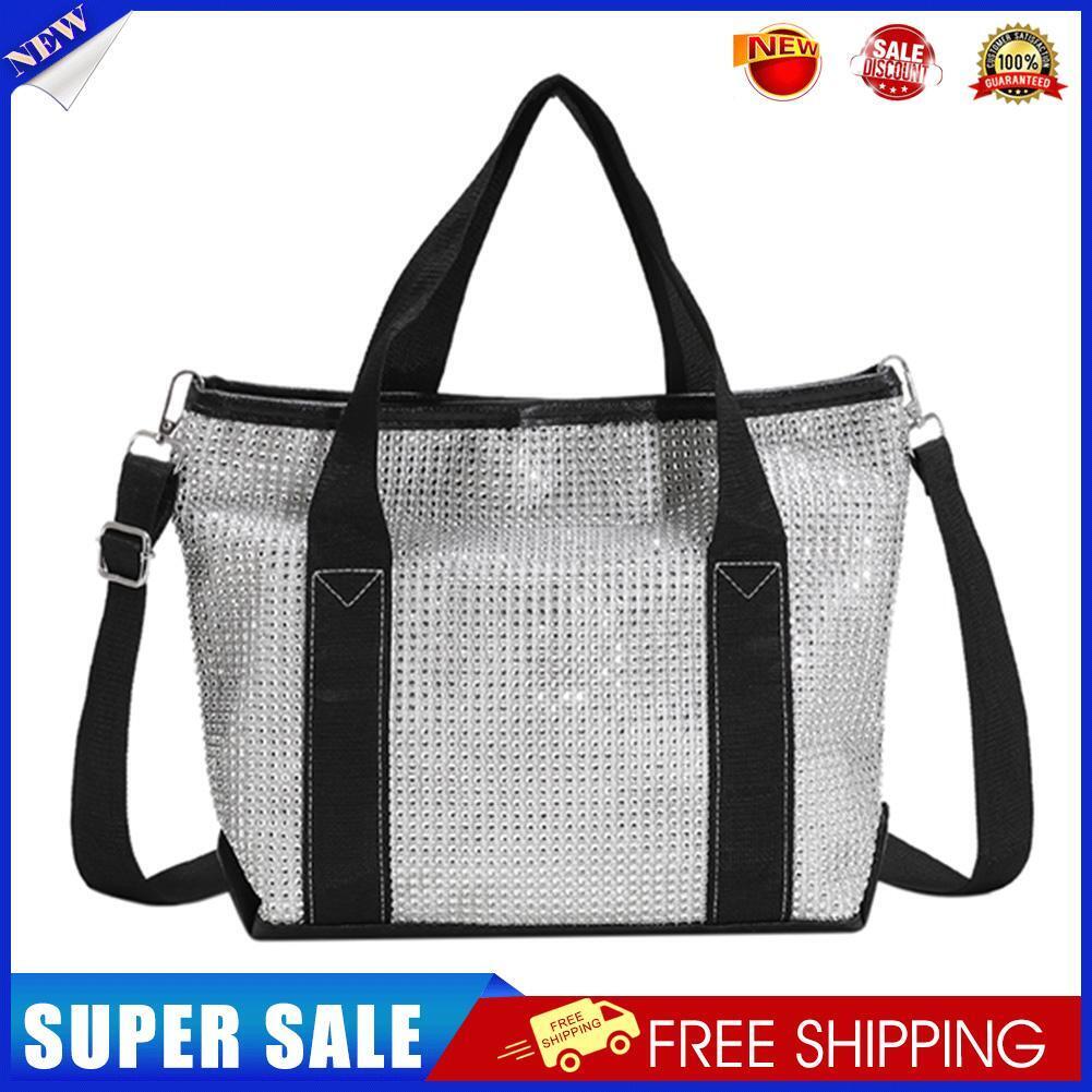 Fashion Rhinestones Handbag Women Casual Ladies Shoulder Crossbody Tote Bag