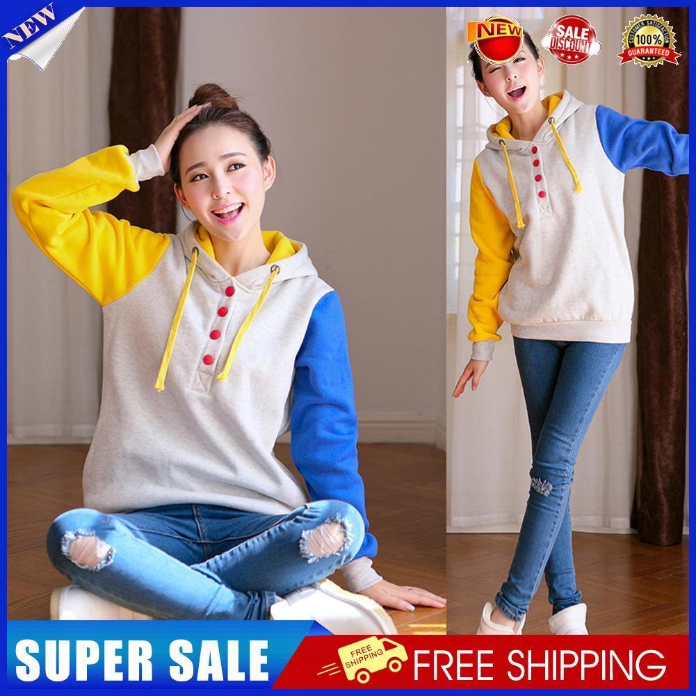 Women Autumn Winter Hoodie Sweatshirt Sweater Casual Hooded Coat XL