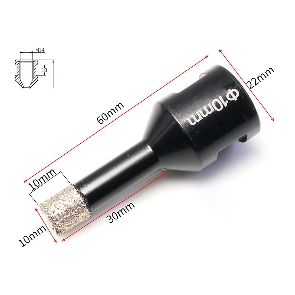 Set of 6 Dry Diamond Drill  Drilling Tools for Marble Porcelain Tile