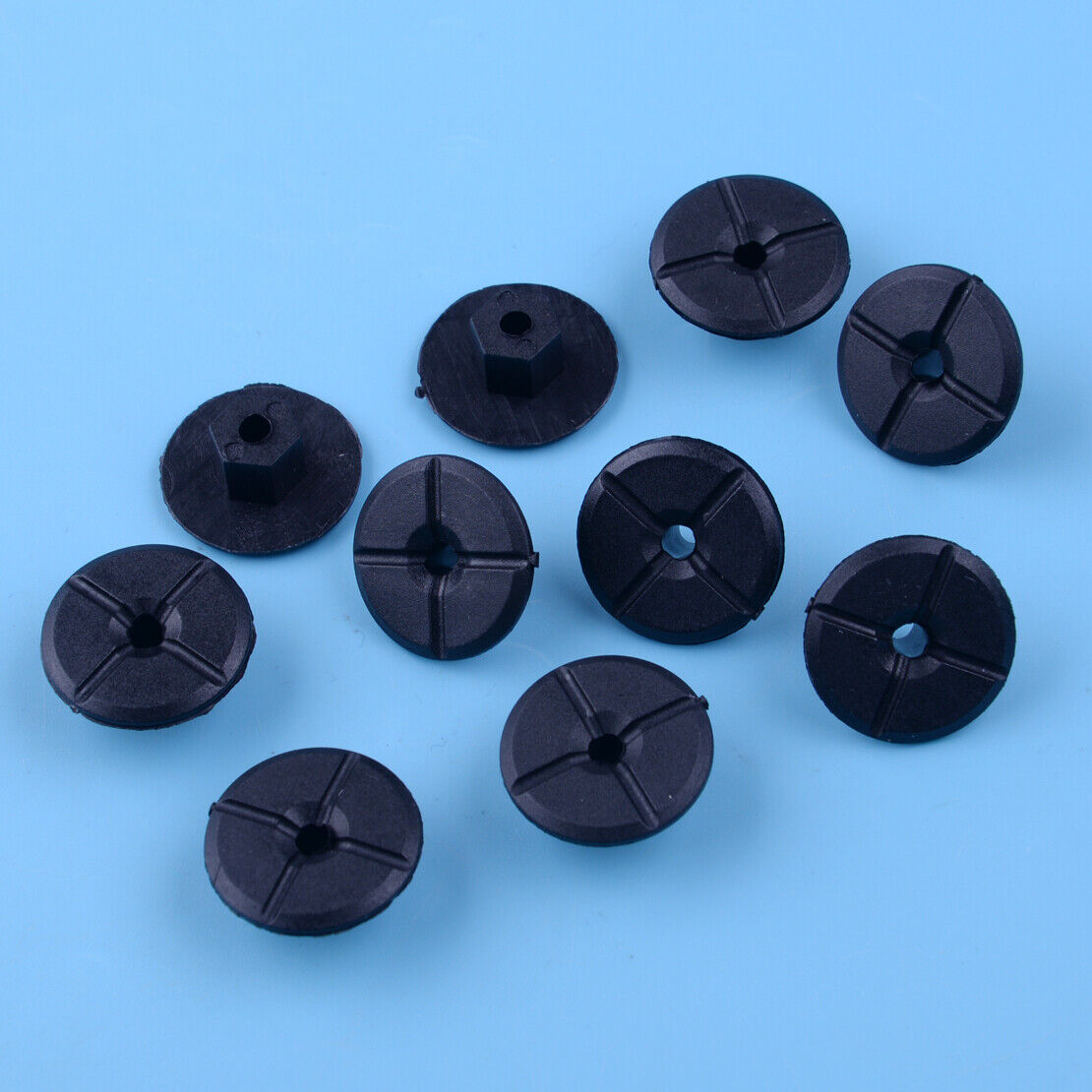50pcs Plastic Nut Self Threading 4.2mm Multi-Purpose Body fit for Mercedez Benz