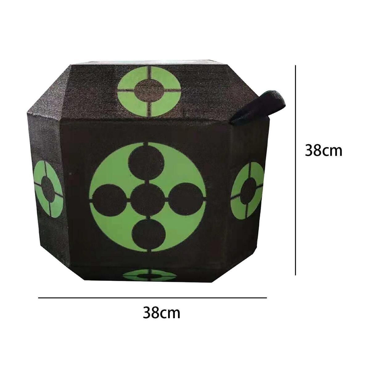 Target Shooting Aiming Reusable Square with 6  for Sports