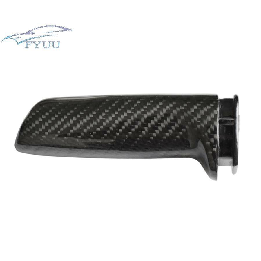 For BMW E36 F32 F80 F82 1x Carbon Arbon Rbon Fiber Brake Handle Handbrake Grip