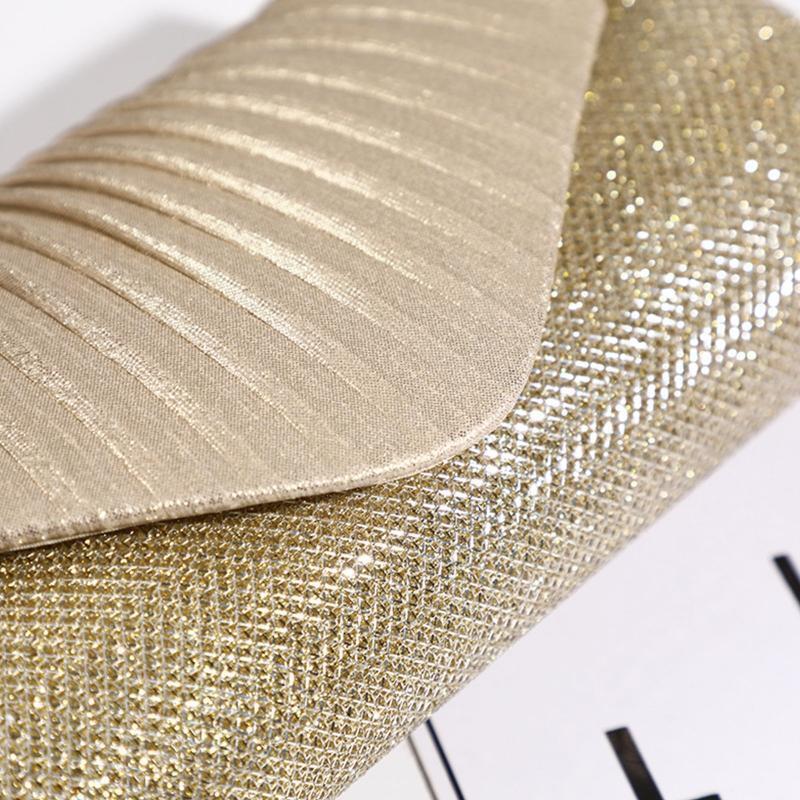 Women Flap Handbag Evening Party Bridal Clutch Bag Prom Wedding Wallet Purse