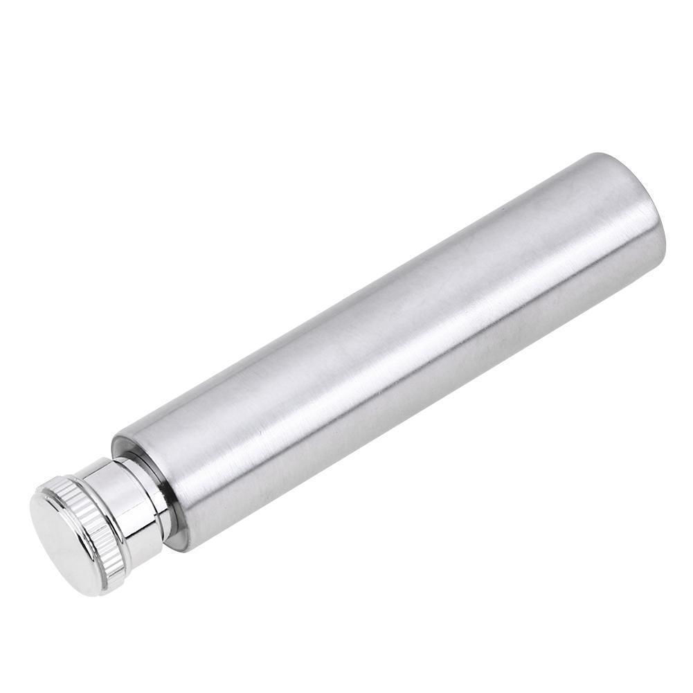 Stainless Steel Wine Pot Hip Flask ?Whisky Flagon Fishing Alcohol Bottle