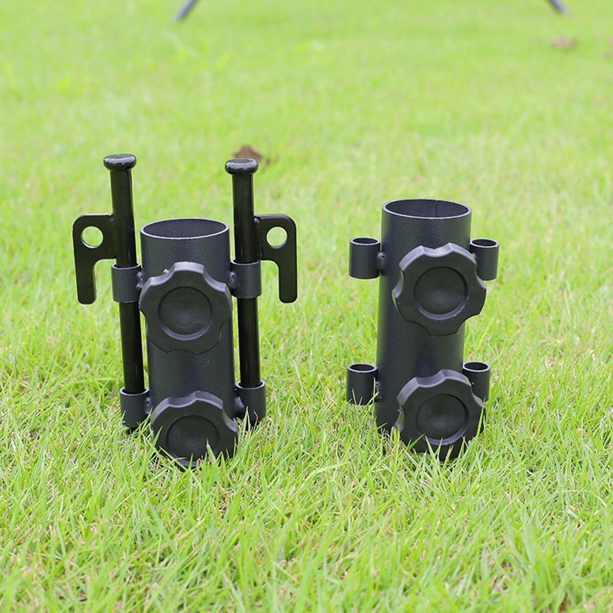 Durable Tent Rod Holder Tarp Poles Fixator for Outdoor Camping Fishing