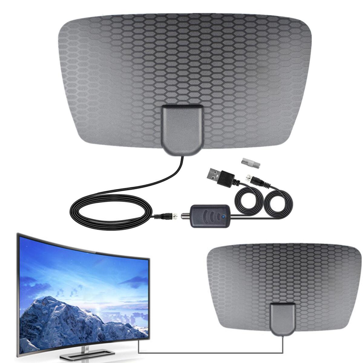 TV Antenna 4K 1080P Digital 200 Mile Range Aerial for All Television Outdoor