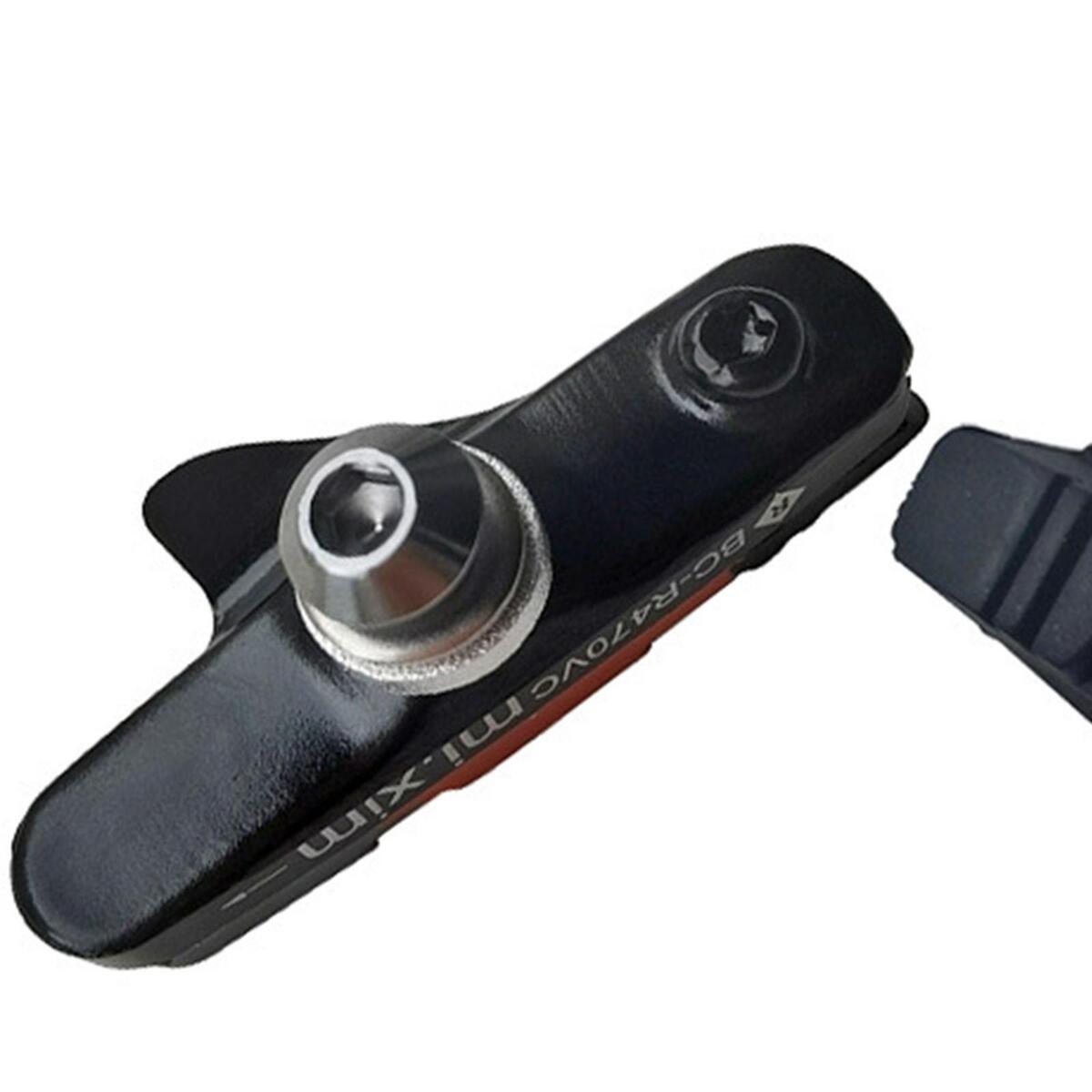 2 Pieces Bike Brake Pad Left&Right V Brake Holder Durable 55mm for Cycling