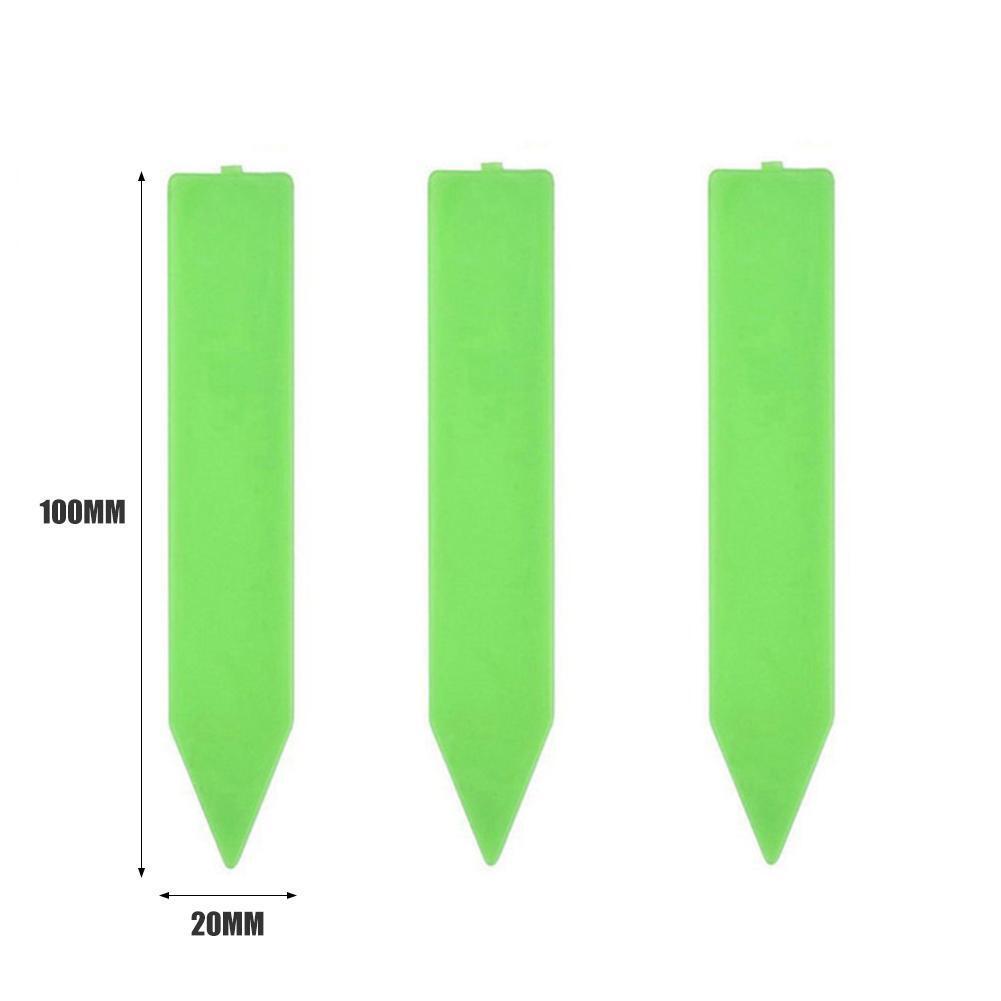 20pcs Plastic Plant Label Garden Nursery Markers Flower Pot Seedling Labels