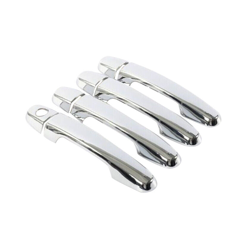 Car Chrome Side Door Handle Cover Cap Fit For Subaru Impreza Hatchback 2008-11