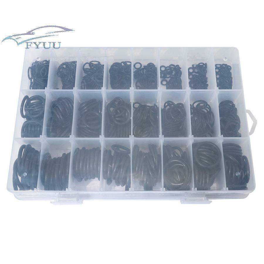 800x Universal Car Rubber O-Ring Assortment Set Gasket Automotive Seal Kit