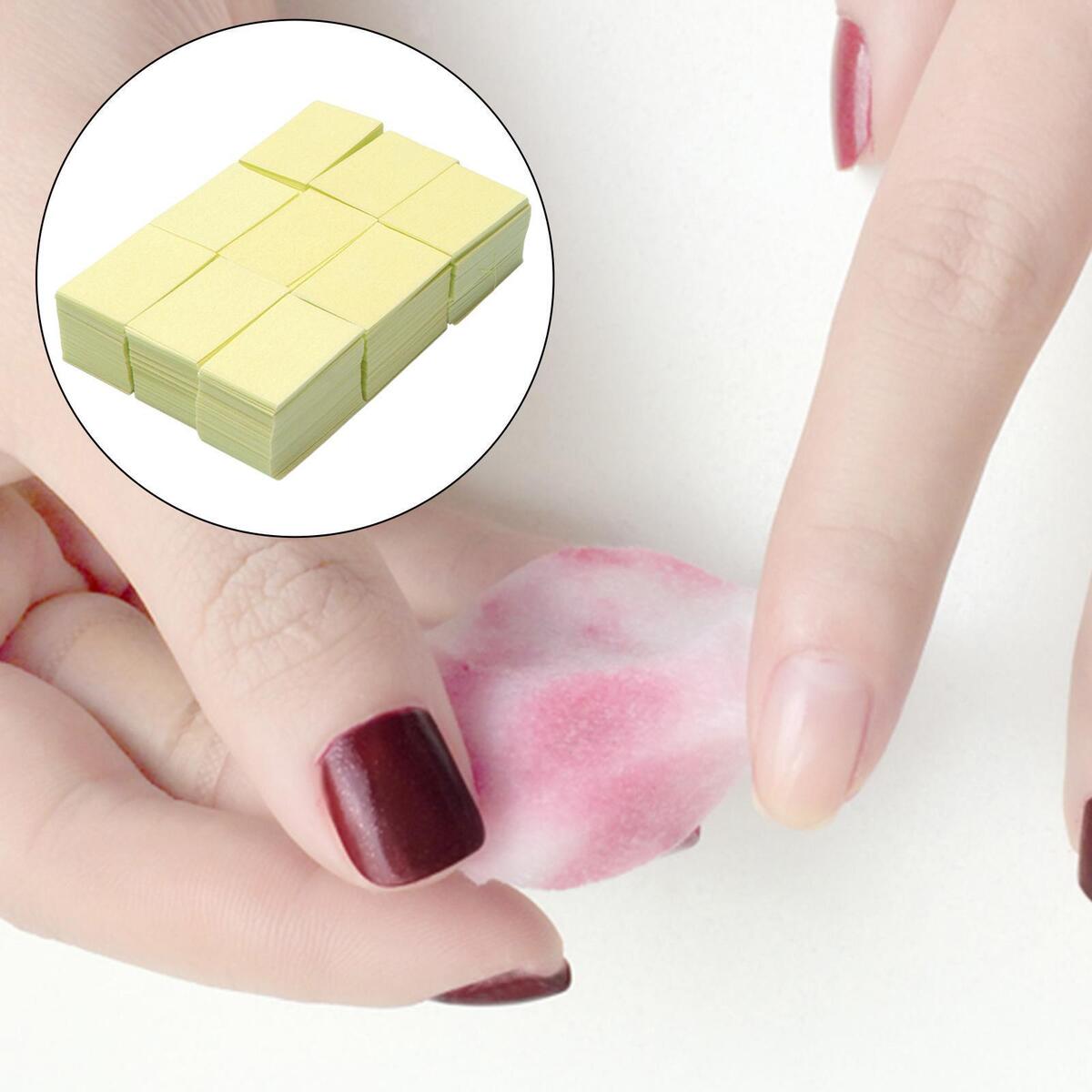 1000Pcs/Set Gel Nail Polish Remover Wipes Cleaner Nail Remover Towel Cleaner