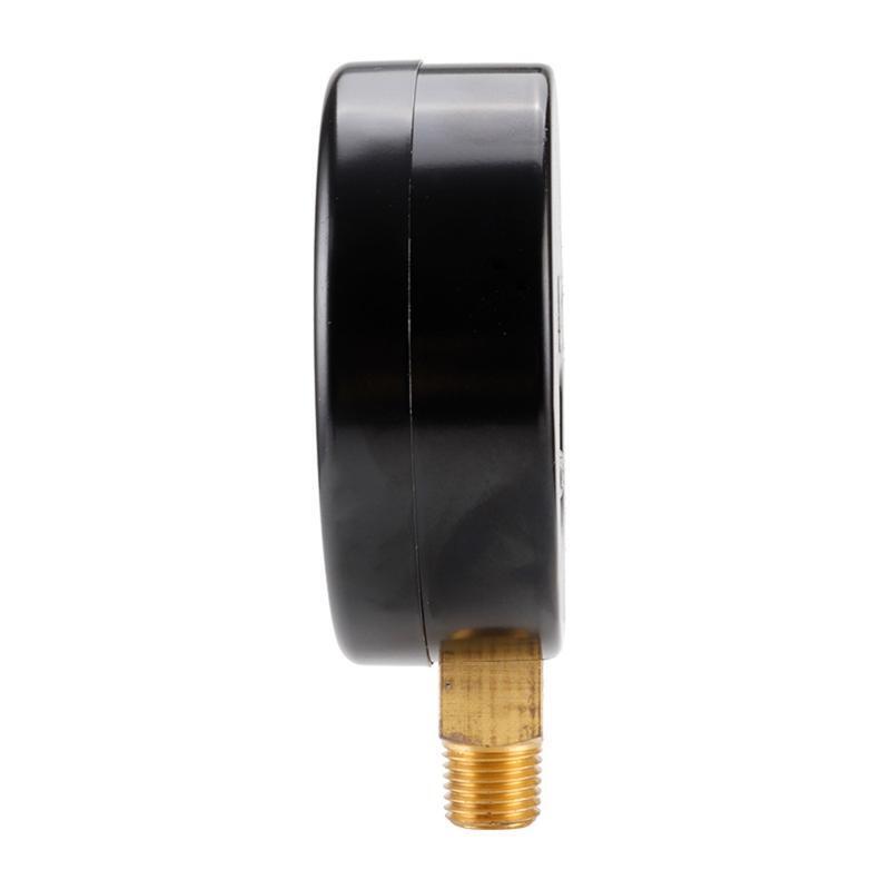 Utility Pressure Gauge Range 0-160 Psi Low Pressure Gauge 1/4" Thread for Oil