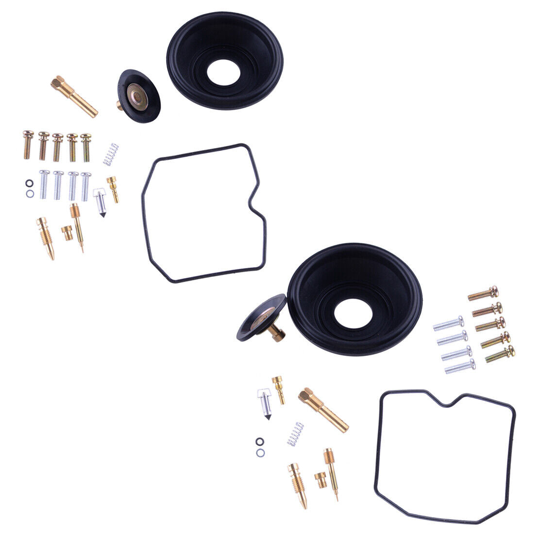 2x Carburettor Carb Repair Kit Diaphragm Fit For Kawasaki KLR650 1987-2018