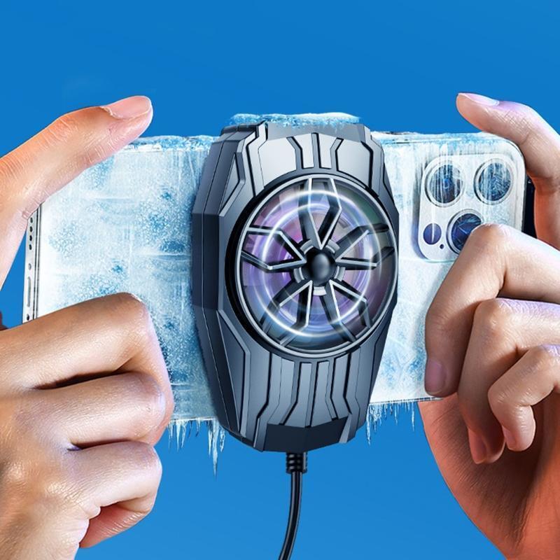 Phone Cooler Cooling Heatsink Cellphone Radiator for Gaming Lives Watch Videos