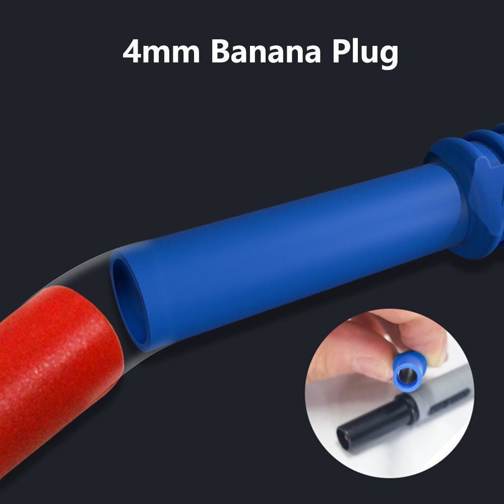 Non-destructive Pucture Needles Set Test Probe Multimeter Probe Banana Plug