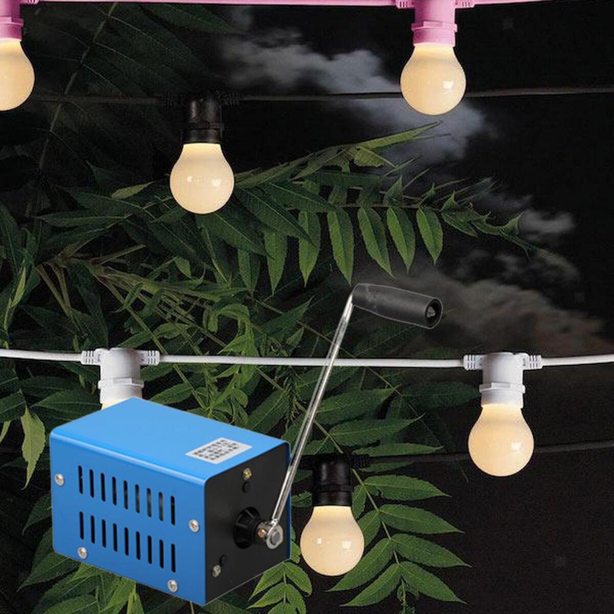 Portable Hand Crank Generator Portable  USB Emergency  Charger Outdoor Household