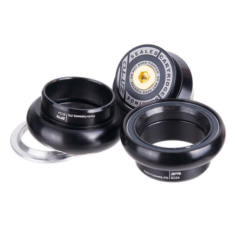 3434s MTB Bicycle Headset 34mm EC34 CNC 1 1/8 28.6 Straight Tube Fork Headset