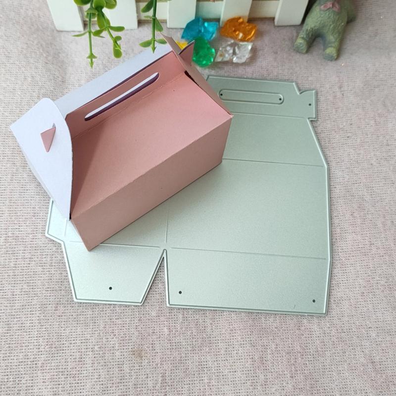Exquisite Gift Box Cutting Die Stencils for DIY Scrapbooking Diary Embellishment