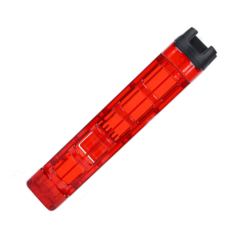 Fishing Box Rod Barrel Holder Pole Tube Stand Bracket for MEIHO Box (Red)
