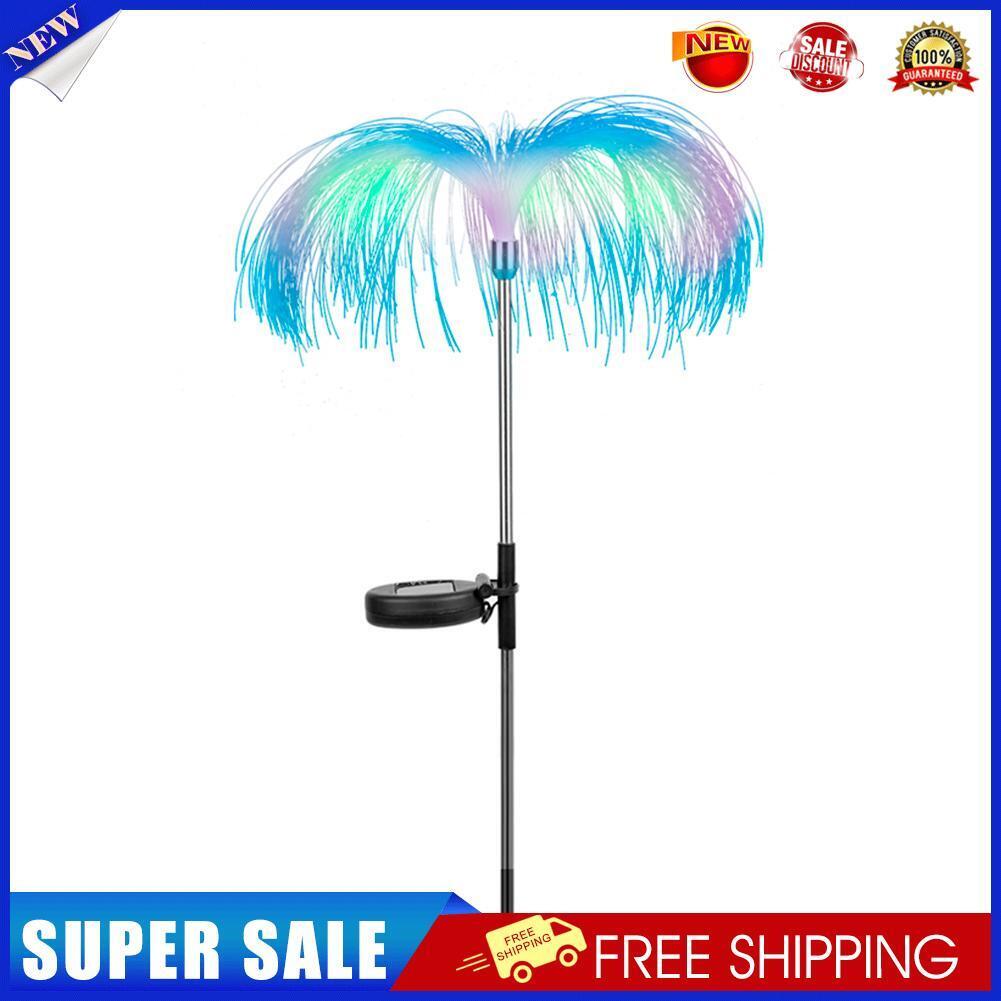 Solar Jellyfish Lights RGB Color Changing Waterproof Outdoor Ground Lamp