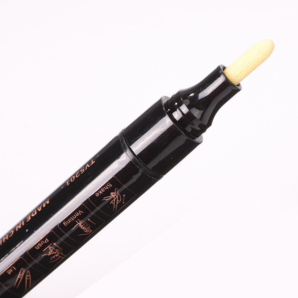 Mirror Marker Pen DIY Paint Stationery Student Craftwork Pen (0.7mm Copper)
