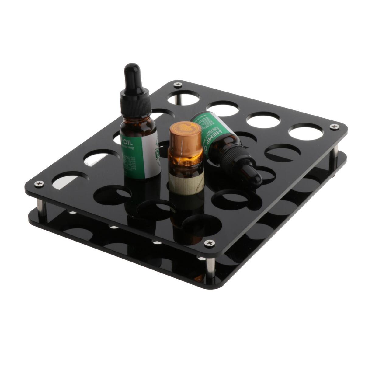 Acrylic  Oil Display Rack for 20 Bottles - Holds 10ml Oils