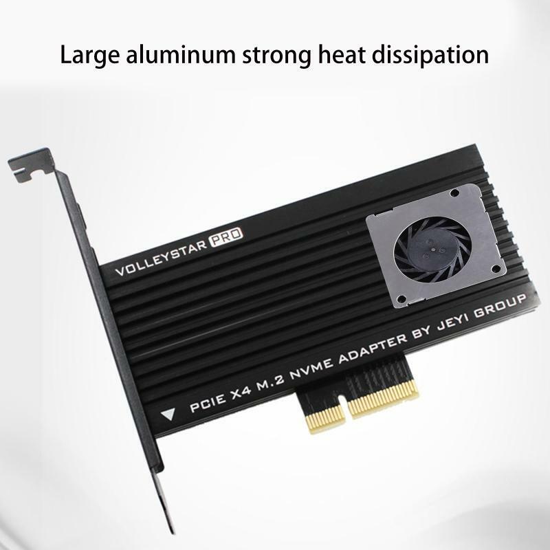 M.2 SSD Adapter Expansion Card Interface NVMe PCIE 3.0 Supports X4/X8/X16 Slots