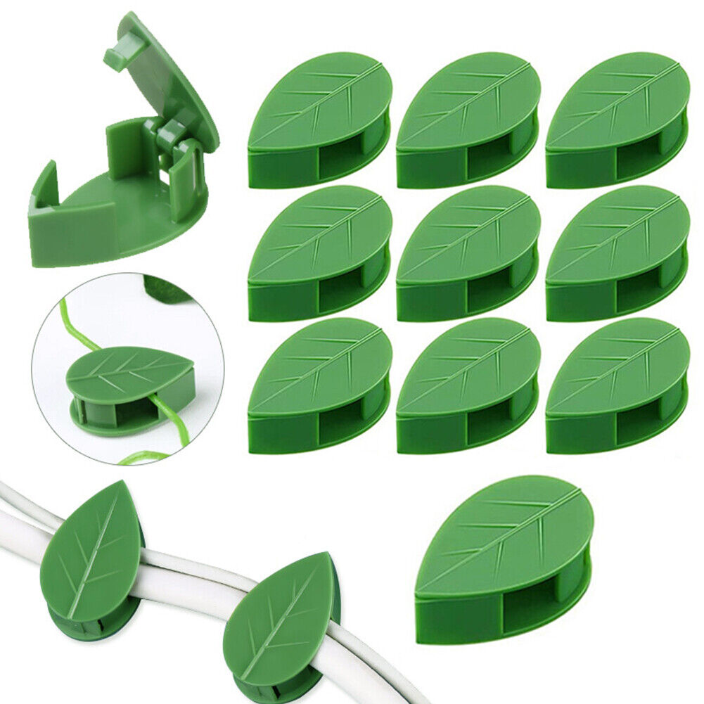 10pcs Plant Fixture Clip Climbing Wall Self-Adhesive Fastener Vine Buckles